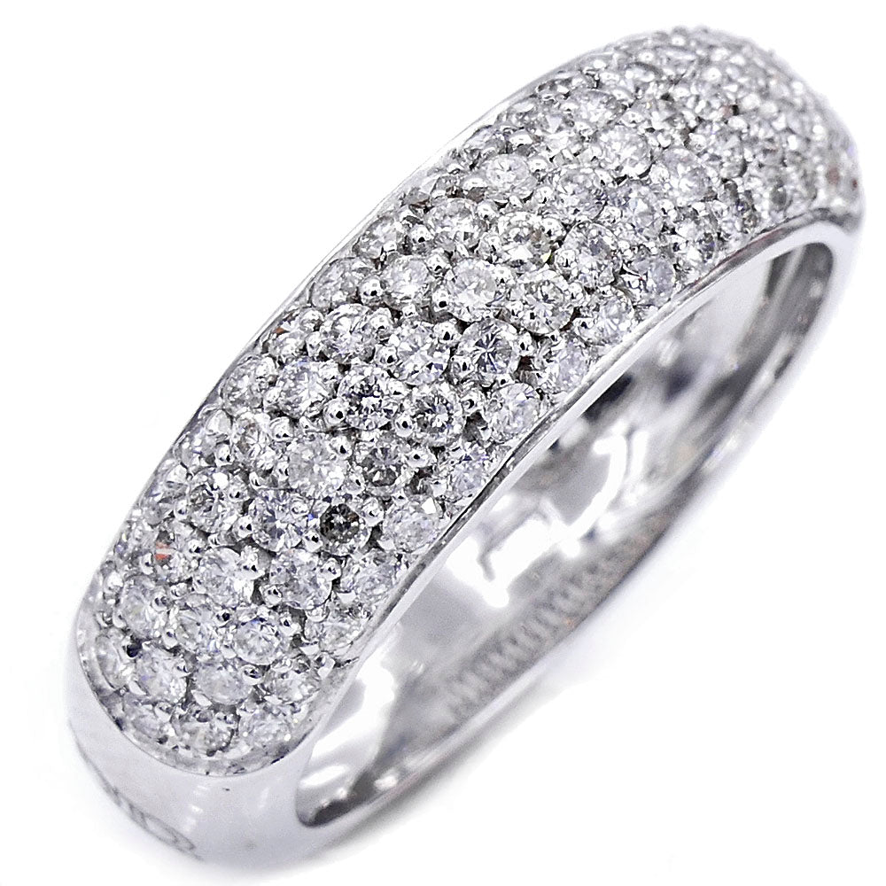 Anello Pavè Oro Bianco con Diamanti Davite & Delucchi - AA028877SP