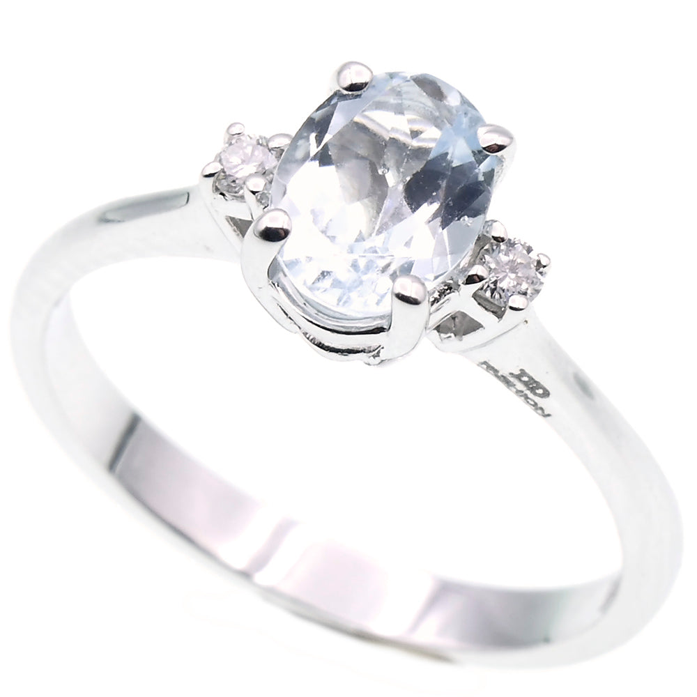Anello pietra acquamarina discount
