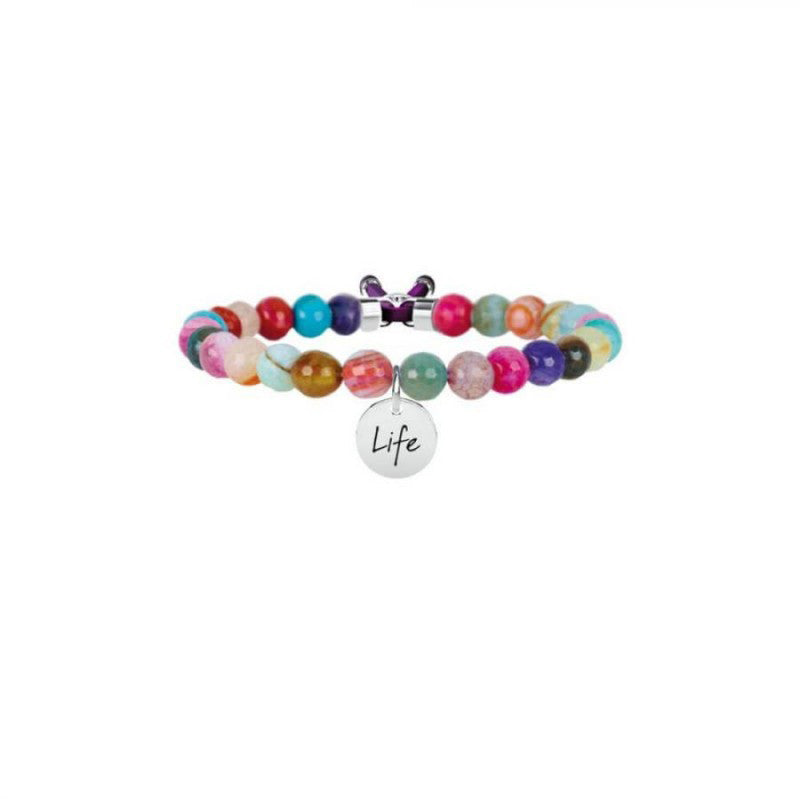 Bracciale Agata Multicolor Symbols Life Collection 231533 - Kidult         