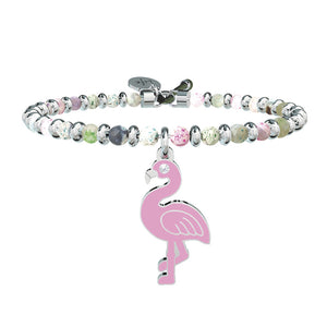 Bracciale Animal Planet Fenicottero Agata Life 731444 Kidult