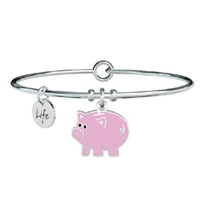 Bracciale Animal Planet Maialino Rosa Life 731500 Kidult