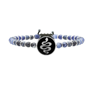 Bracciale Animal Planet Serpente con Pietre Sodalite Life 731507 Kidult