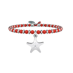 Bracciale Animal Planet Stella Marina Corallo Rosso Life 731773 Kidult