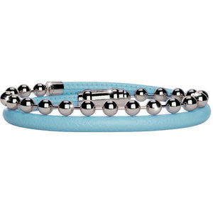Bracciale Azzurro Myworld Charms BWLBBL02 - Rebecca Gioielli 