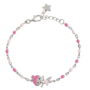 Bracciale Bambina Ballerina in Argento Mabina Gioielli