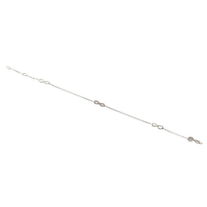 Bracciale Bambina Comunione e Cresima Infinito Oro Bianco