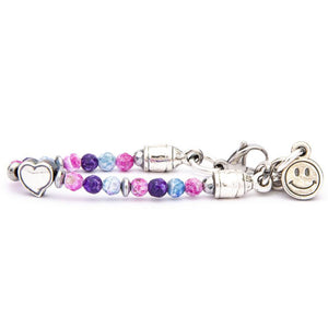 Bracciale Bambina Cuore Multicolor Misura S Portonovo Kids