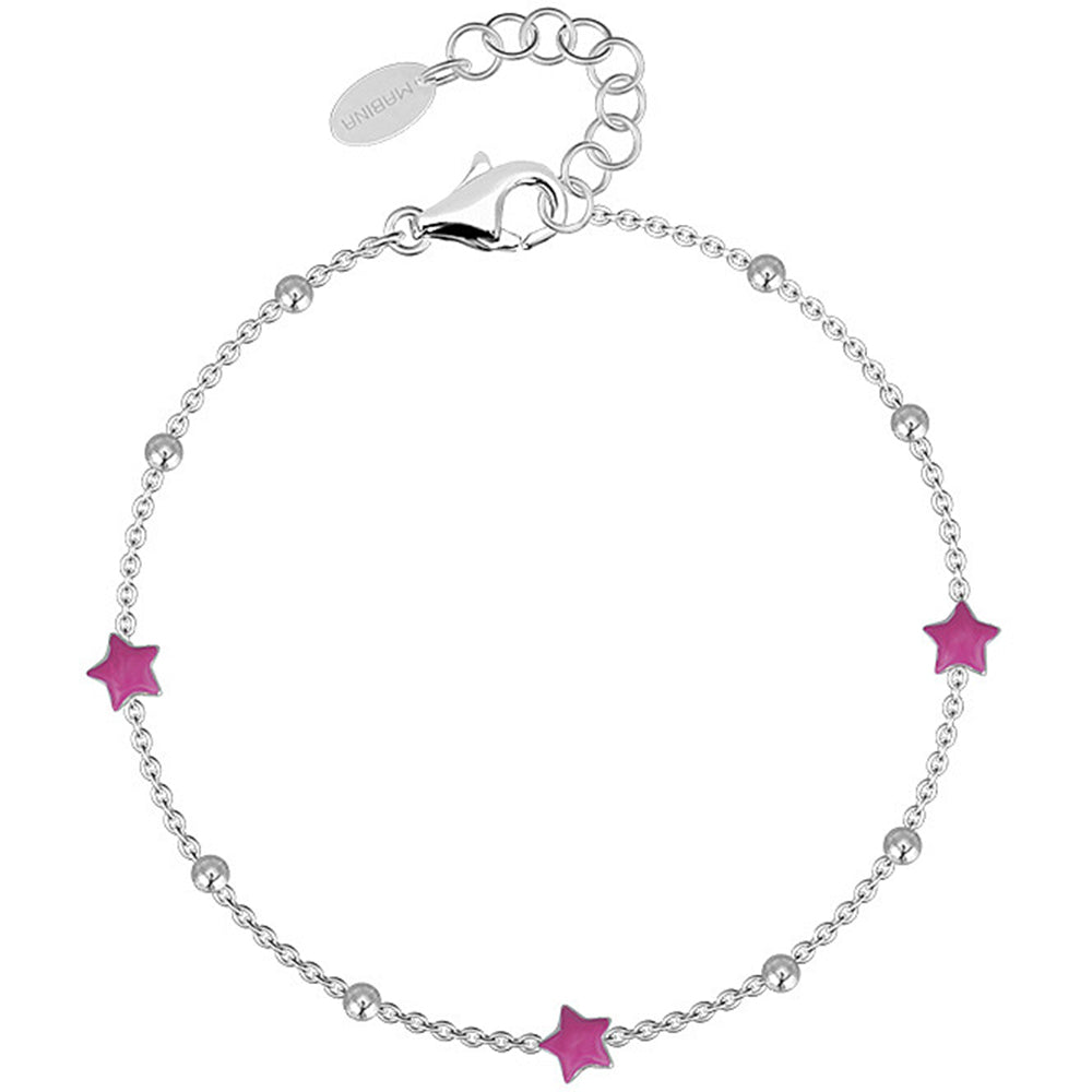 Bracciale Bambina Stelle in Argento Mabina Gioielli