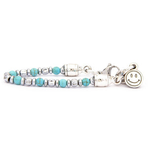 Bracciale Bambini Turchese Granina Ematite Misura M Portonovo Kids