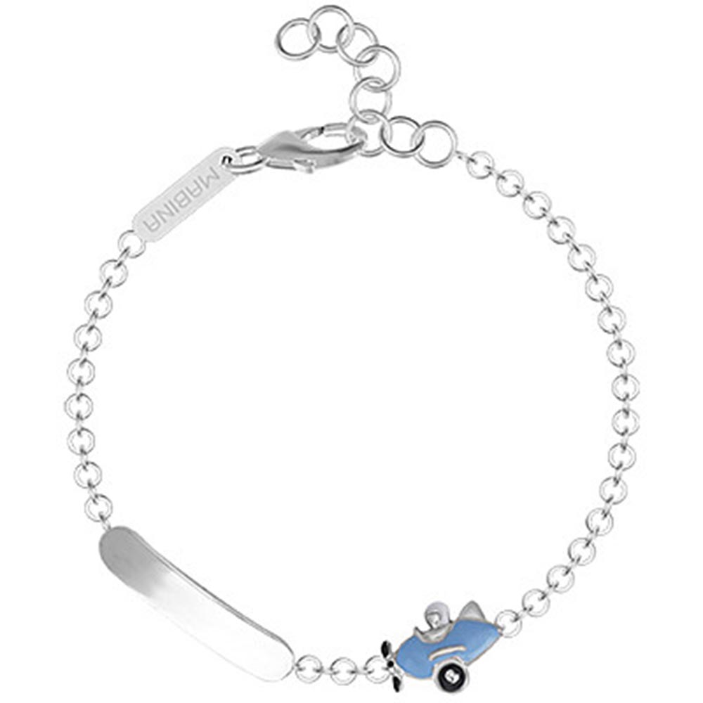 Bracciale Con Piccolo Aeroplano In Metallo - Regalo Per Piloti, Hostess E Appassionati Di Aviazione