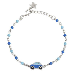 Bracciale Bambino Automobilina in Argento Mabina Gioielli