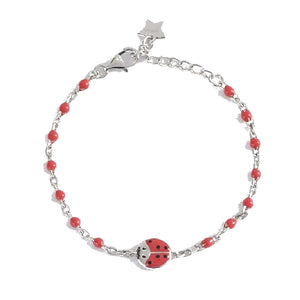 Bracciale Bambino in Argento Coccinella Mabina Gioielli