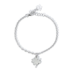 Bracciale Bambina in Argento Quadrifoglio Mabina Gioielli