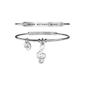 Bracciale Chiave di Violino Free Time Life Collection 231644 - Kidult                      