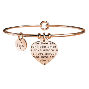 Bracciale Cuore Love Life Collection 731024 - Kidult       