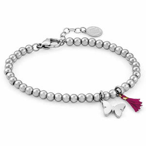 Bracciale Donna Acciaio Adorable Farfalla Nomination