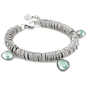 Bracciale Donna Acciaio Allure con Swarovski Verde Acqua Nomination 