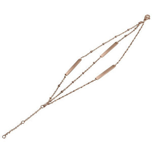 Bracciale Donna Acciaio Catena Multipla Rose Sticks Breil  