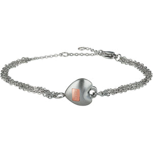 Bracciale Donna Acciaio Elemento Rose Kilos Of Love Breil