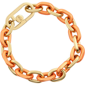 Bracciale Donna Acciaio Funny Colors Gold Arancione Liu Jo Luxury