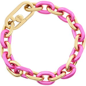 Bracciale Donna Acciaio Funny Colors Gold Rosa Liu Jo Luxury