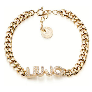 Bracciale Donna Acciaio Gold Logo Liu Jo Luxury