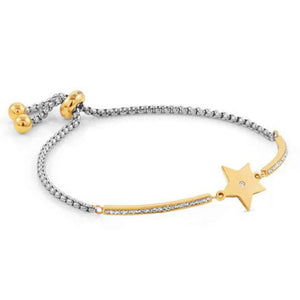 Bracciale Donna Acciaio Gold Milleluci Stella Nomination