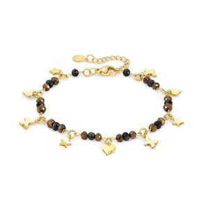 Bracciale Donna Acciaio Gold Mon Amour Crystal Misto Nomination