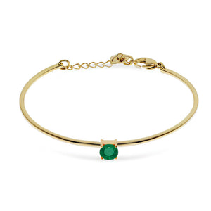 Bracciale Donna Acciaio Gold con Cristallo Verde Liu Jo Luxury