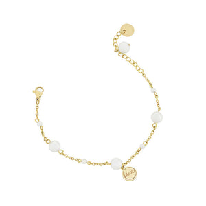 Bracciale Donna Acciaio Gold con Perle Liu Jo Luxury