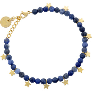 Bracciale Donna Acciaio Icona Stelle Blu Liu Jo Luxury