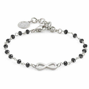 Bracciale Donna Acciaio Infinito con Cristalli Mon Amour Nomination   