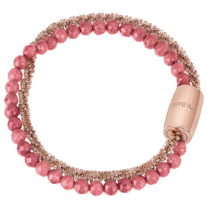 Bracciale Donna Acciaio Rose Agata Rosa Magnetica System Breil