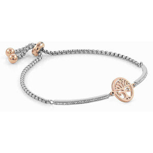 Bracciale Donna Acciaio Rose Quadrifoglio Milleluci Nomination