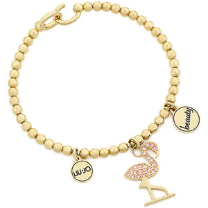 Bracciale Donna Acciaio Rose Fenicottero Liu Jo Luxury