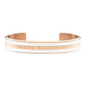 Bracciale Donna Acciaio Satinato Rose Bianco Daniel Wellington