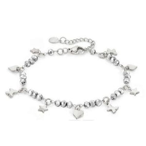 Bracciale Donna Acciaio Silver Mon Amour Crystal Misto Nomination