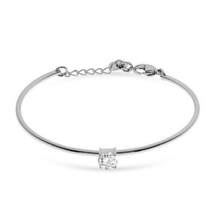 Bracciale Donna Acciaio Silver con Cristallo Bianco Liu Jo Luxury