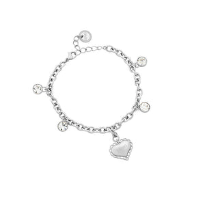 Bracciale Donna Acciaio con Cristalli Sacred Cuore Liu Jo Luxury