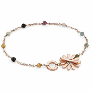 Bracciale Donna Acciaio e Argento Rose Margherita Mon Amour  Nomination