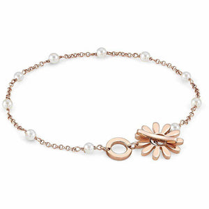 Bracciale Donna Acciaio e Argento Rose Margherita Mon Amour Nomination