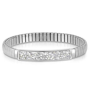 Bracciale Donna Acciaio e Crystal Rock Silver XTE Small Nomination