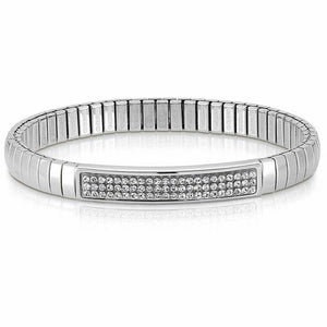 Bracciale Donna Acciaio con Swarovski Extension Nomination  