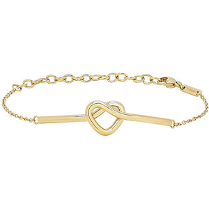 Bracciale Donna Acciao B&ME Cuore Nodo Gold Breil