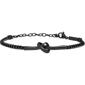 Bracciale Donna Acciao B&ME Nodo Black Breil