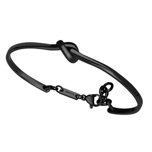 Bracciale Donna Acciao B&ME Nodo Misura M Black Breil