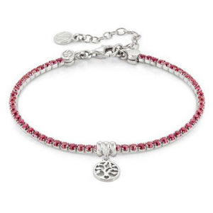 Bracciale Donna Argento Chic&Charm Albero della Vita Rosso Nomination
