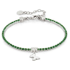 Bracciale Donna Argento Chic&Charm Farfalla Verde Nomination