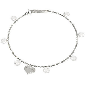 Bracciale Donna Argento Lucciole Cristallo Tondo Rebecca Gioielli