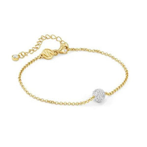 Bracciale Donna Argento Oro Giallo Cubic Zirconia Soul Nomination